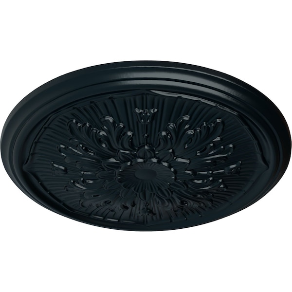 Luton Ceiling Medallion (Fits Canopies Up To 1 1/8), Hand-Painted Night Shade, 15 3/4OD X 5/8P